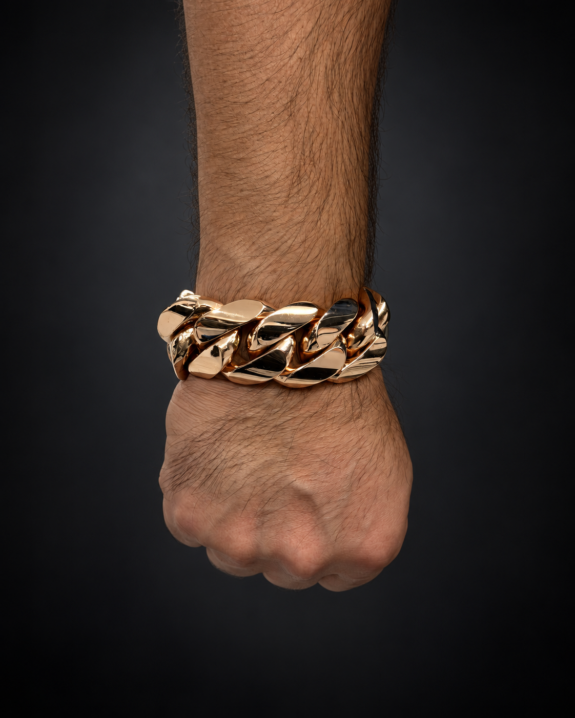 Miami Cuban bracelet, reference 100185